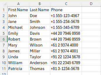 Import Contacts into Salesforce from CSV