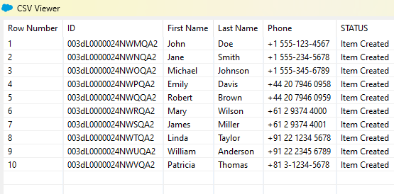 Import Data into Salesforce using data loader