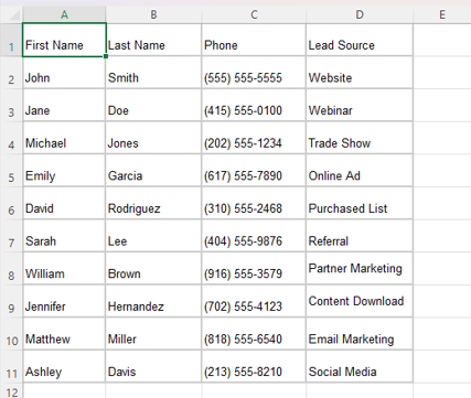 Prepare Your Data for import