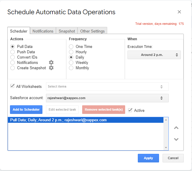 Schedule Automations