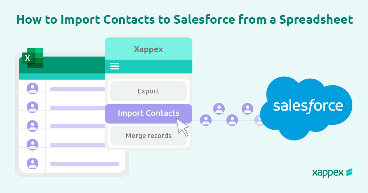 Import contacts to Salesforce from a Spreadsheet