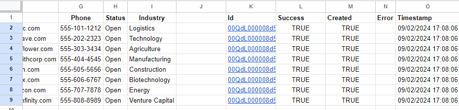 Bulk Import leads using G-Connector