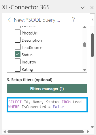 Mass Convert Leads in Salesforce using XL-Connector 365