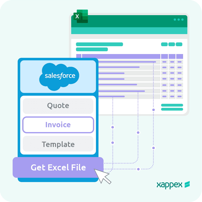 Xappex Excel Merge for Salesforce